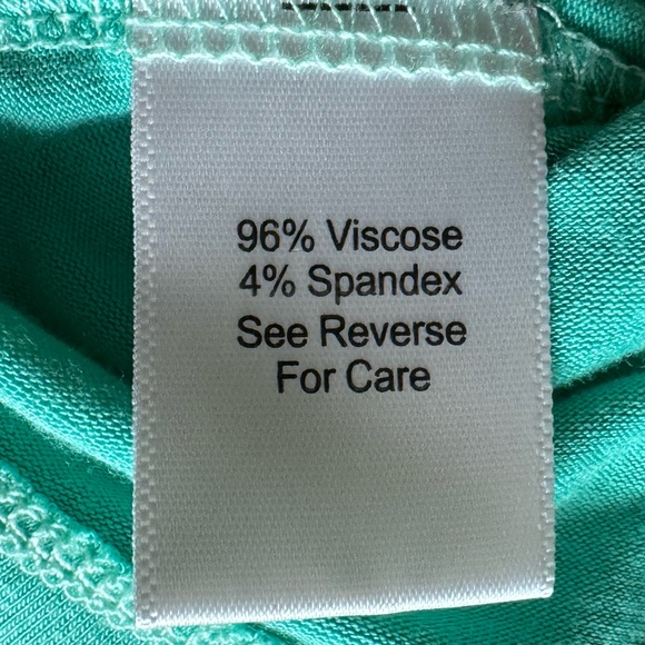 Vera Bradley Racerback Tank Nightshirt - Lounge Aqua Size Large - Picture 11 of 13